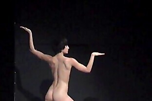 Naked on Stage Performance