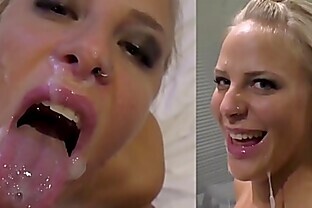 Lara Cumkitten Fucked By Well Hung Stud - Deep Pussy Fuck & Huge Facial