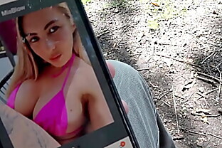 PUBLIC: German FATHER fucks MILF with GLASSES at forest edge (OUTDOOR): MIA BLOW -  20 min