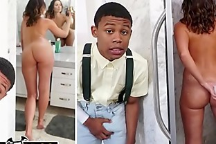BANGBROS - Stepmom Helena Price Punishes Her Pervert Step Son Lil D
