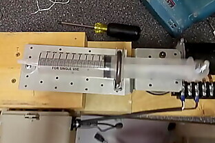 Home Made Milking Machine Penis2000 52 sec