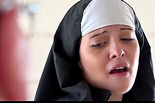 Old man makes young monastery nun fornicate 6 min
