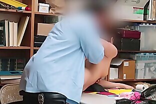 Shoplyfter - Troublemaking Teen (Naomi Mae) Fucks To Not Go To Jail 8 min