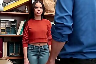 Shoplyter - Hot Teen (Tory Bellamy) Caught Stealing and Offered Cock 10 min