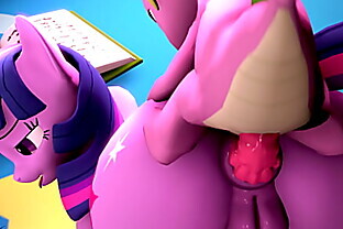 MLP Anal 3D Animation 7 sec