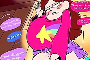 Gravity falls Hentai (Mabel, Dipper and Wendy) 12 min