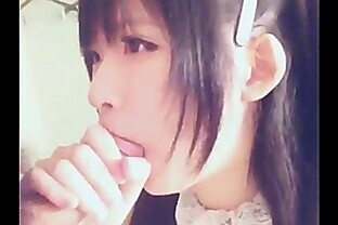 Japanese received cum in mouth 40 sec