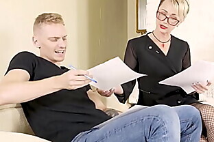 TUTOR4K. Teacher of Russian language to have hard sex with stud 10 min