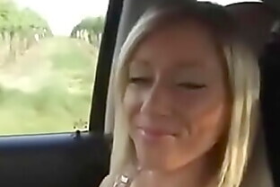 German with her boyfriend in farm