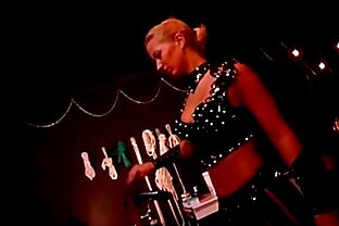 Lesbian domina tortures two sexy girls