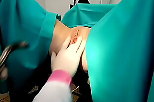 Amazing gyno exam