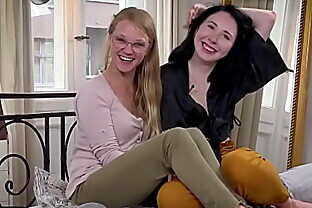 Joana Pleasures Holly With a Vibrator
