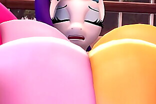 Pinkie Pie Rarity Applejack porn