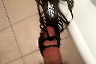 Cumming on my roommate shoes 05