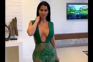 Brunette dressed very hot verge