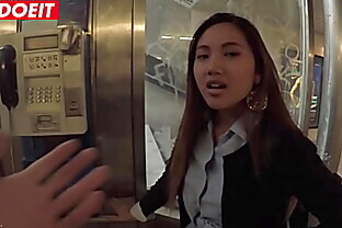 LETSDOEIT - #May Thai #Charlie Dean - Asian Teen Tourist Takes A Big Cock Abroad In Hot POV Sex