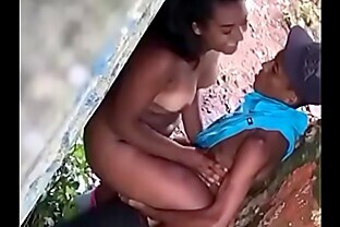 Spy Hidden Cam Outdoor Fuck