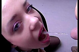 Nun drinks piss