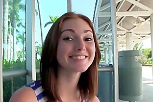 POVLife Pale redhead pick up teen facialized