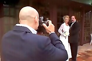 Famous photographer needs to make wedding book of charming blonde Taylor Lynn and he exactly knows how to draw glint in the eyes from her