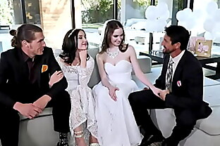 An Orgy Before The Wedding Jazmin Luv, Hazel Moore