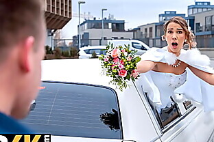 BRIDE4K. The Wedding Limo Chase