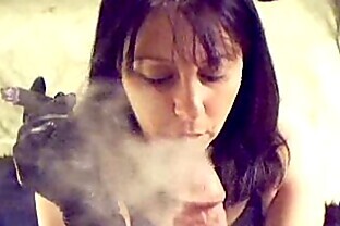 A Hot Cigar  Cock  Smoke   Leather