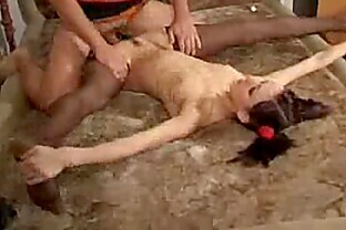 Flexible doll gets fucked hard