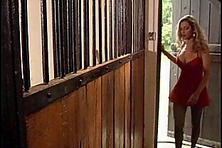 Hot Babe Fucked in Stable