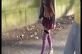 Hot Busty German Whore Fucked In Public