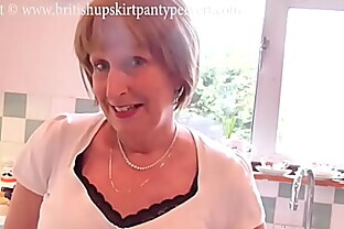 British Wife and Rosemary sucks cock and takes painful anal while the family are away from home for cash.