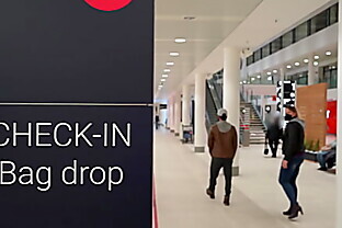 We FUCKED in the AIRPORT!! - German Press reported