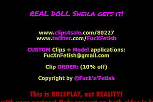 Threesome With Sheila The Real Doll - 12:12min, Sale: $14