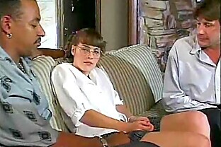 Rebecca Star the Sexy Babysitter gets DP'd!