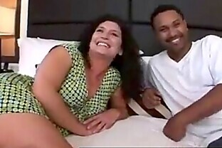 Curly hair brunette soccer Tiry Wild interracial
