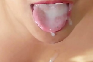 Cum swallow compilation Miss Latin Rain