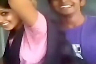Indian students public romance in classroom