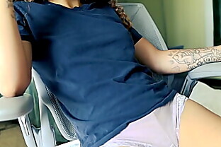 ASSISTED MASTURBATION: Brown Haired Beauty Begs For Me To Stop Remote Controlled Vibrator