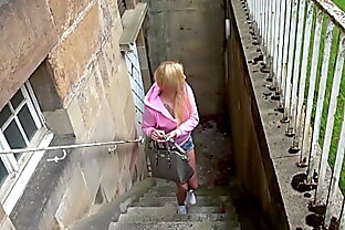 ANDY-STAR FICKT DEUTSCHE BLONDINE AN DER UNI MÜNSTER