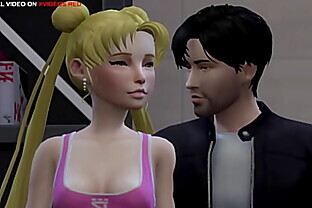 [TRAILER] SAILOR MOON SEDUCES TEACHER AT HER PARENTS’ HOUSE