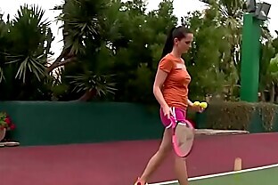 Twistys - (Sandra Shine) starring at Tennis Anyone