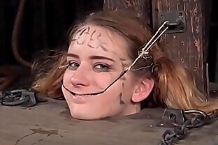 Femdom climaxes all over submissives face