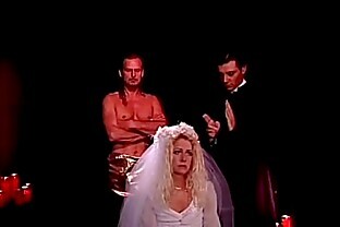 Sexual sacrifice of a bride fucked by pervert priest
