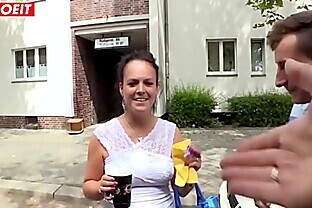 LETSDOEIT - Amateur German Milf Picked Up and Fucked In the Van