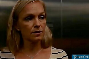 Blonde mature fucks with young