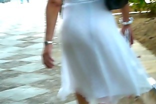 transparent skirt