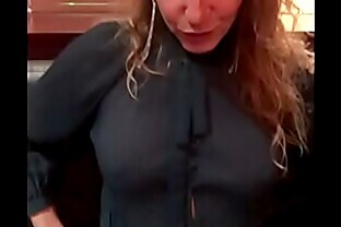 Flashing my body in public in a restaurant
