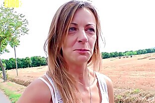 AMATEUR EURO - German Mature Gets Picked Up And Hard Fucked - Liss Longlegs