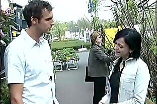 cute german teen picked up for first anal