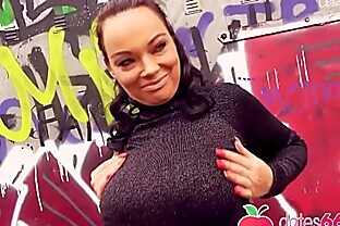 Public POV Sex with hot ▲ MILF Priscilla ▲ in Berlin! Dates66.com